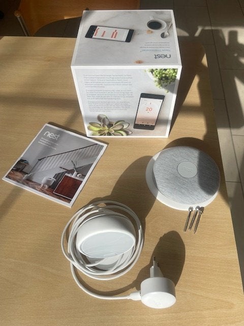 Nest Thermostat, Ophalen of Verzenden, Slimme thermostaat, Zo goed als nieuw