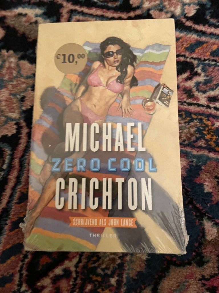 Zero cool/michael crighton/nog geseald nieuw boek bestseller, Boeken, Ophalen of Verzenden, Nieuw