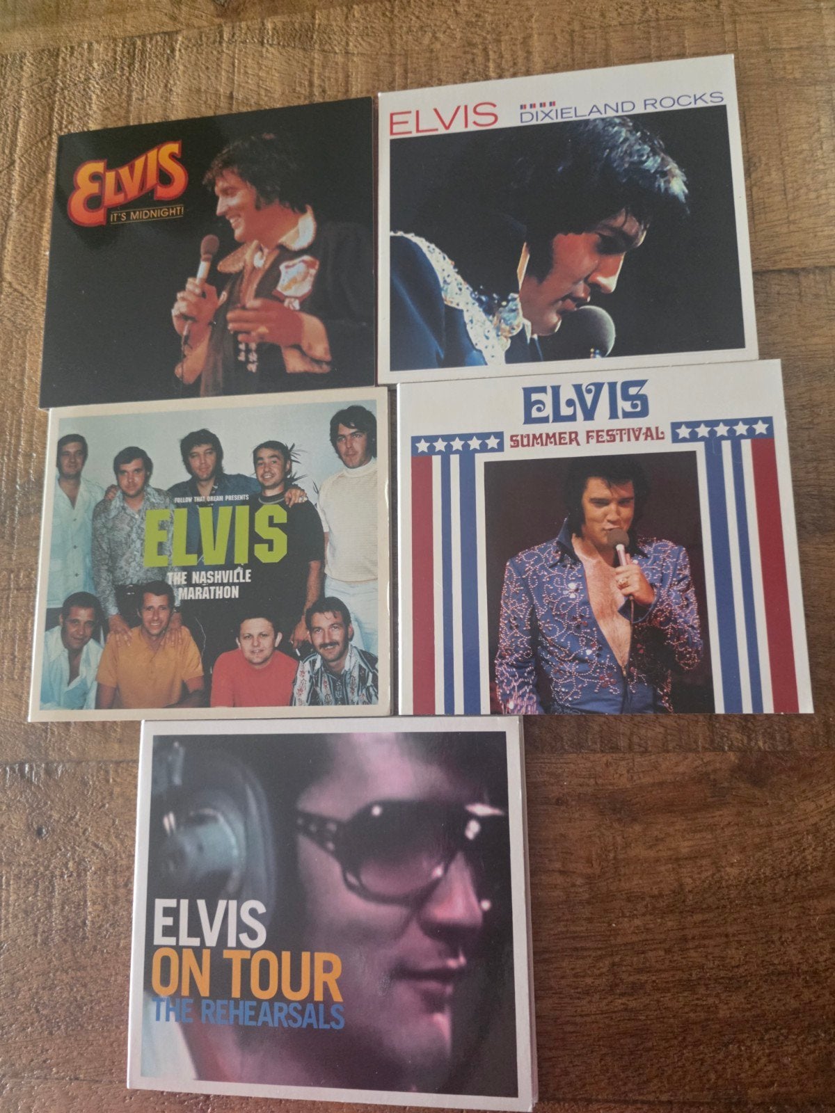 Elvis Presley Ftd CD Boxsets - 5 stuks, Verzenden, Zo goed als nieuw
