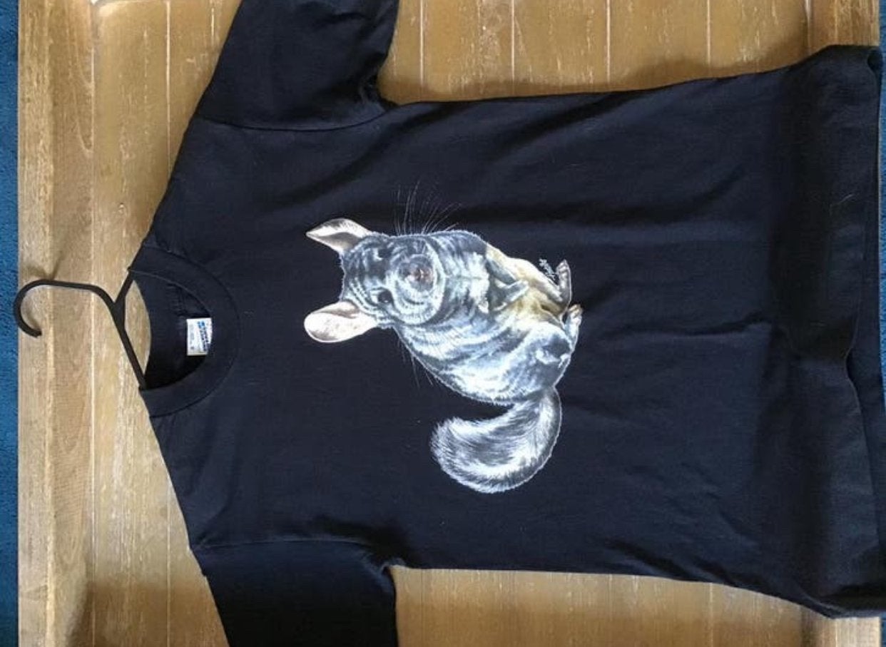 Chinchilla T-shirt maat S, Ophalen of Verzenden, Zo goed als nieuw