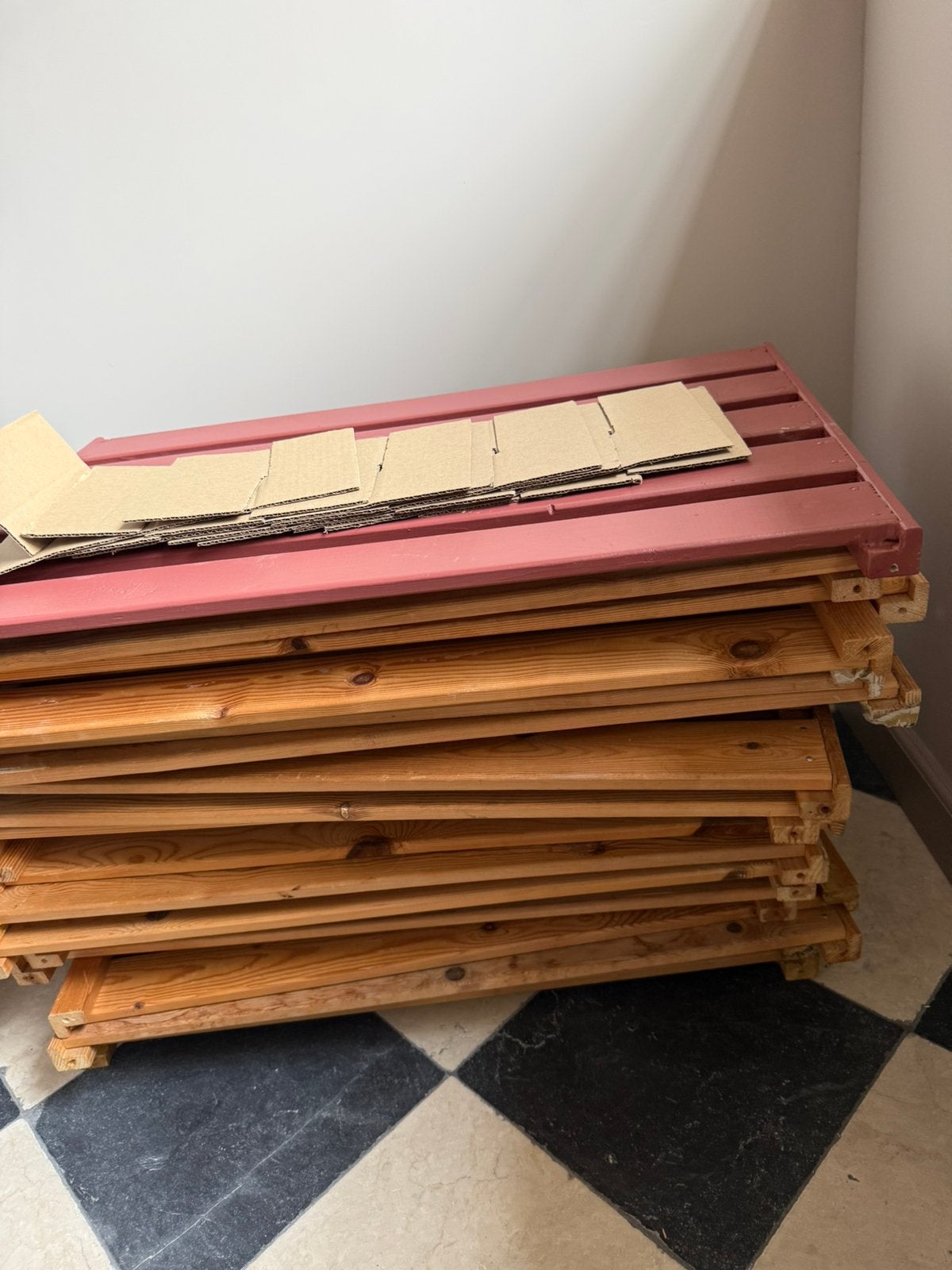 17 blank en 1 kleur ikea hejne stellingkast planken, Ophalen
