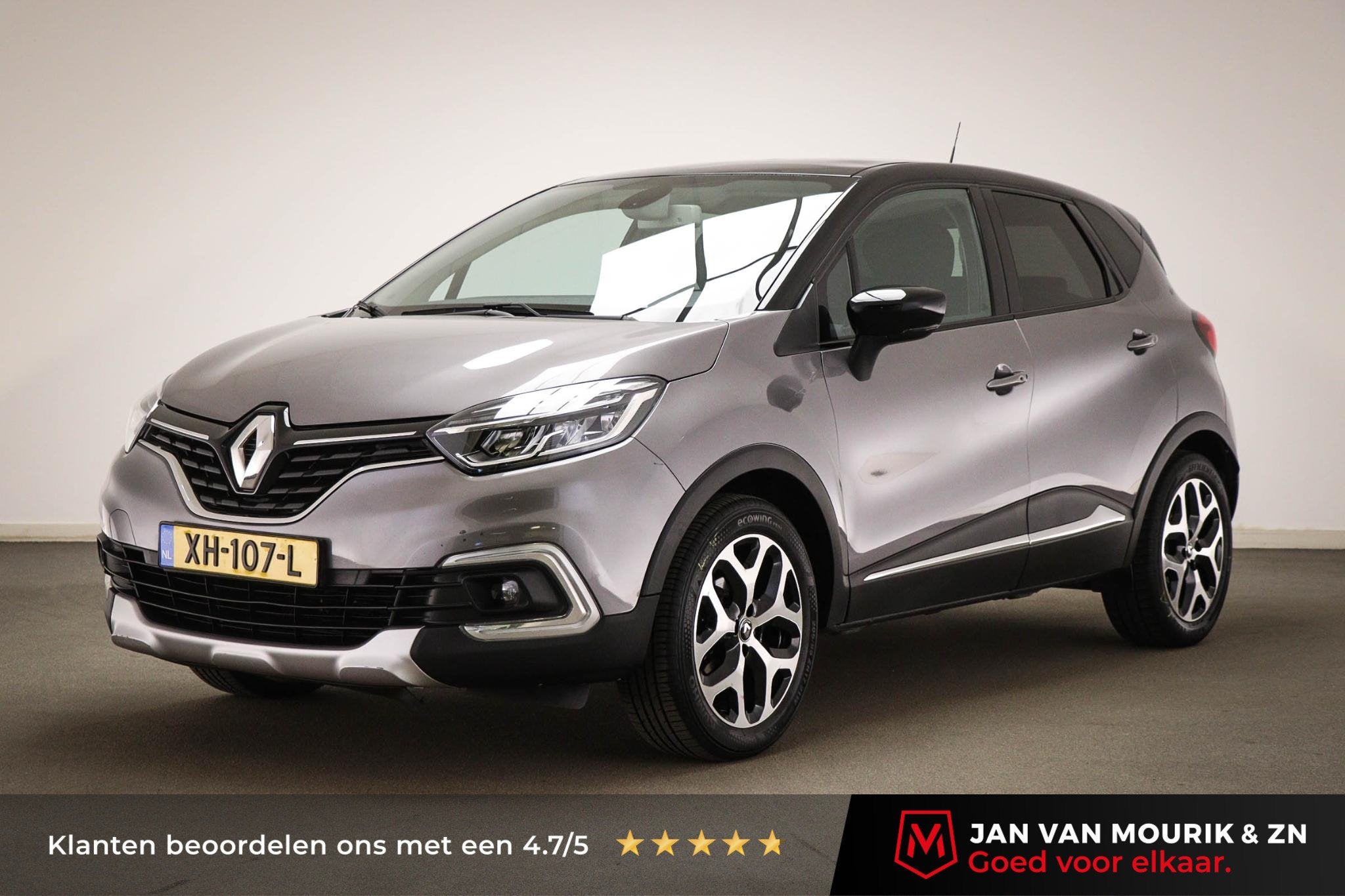 Renault Captur 0.9 TCe Intens | LED | CLIMA | NAVIGATIE | CA, Auto's, Voorwielaandrijving, 898 cc, Stof, Gebruikt