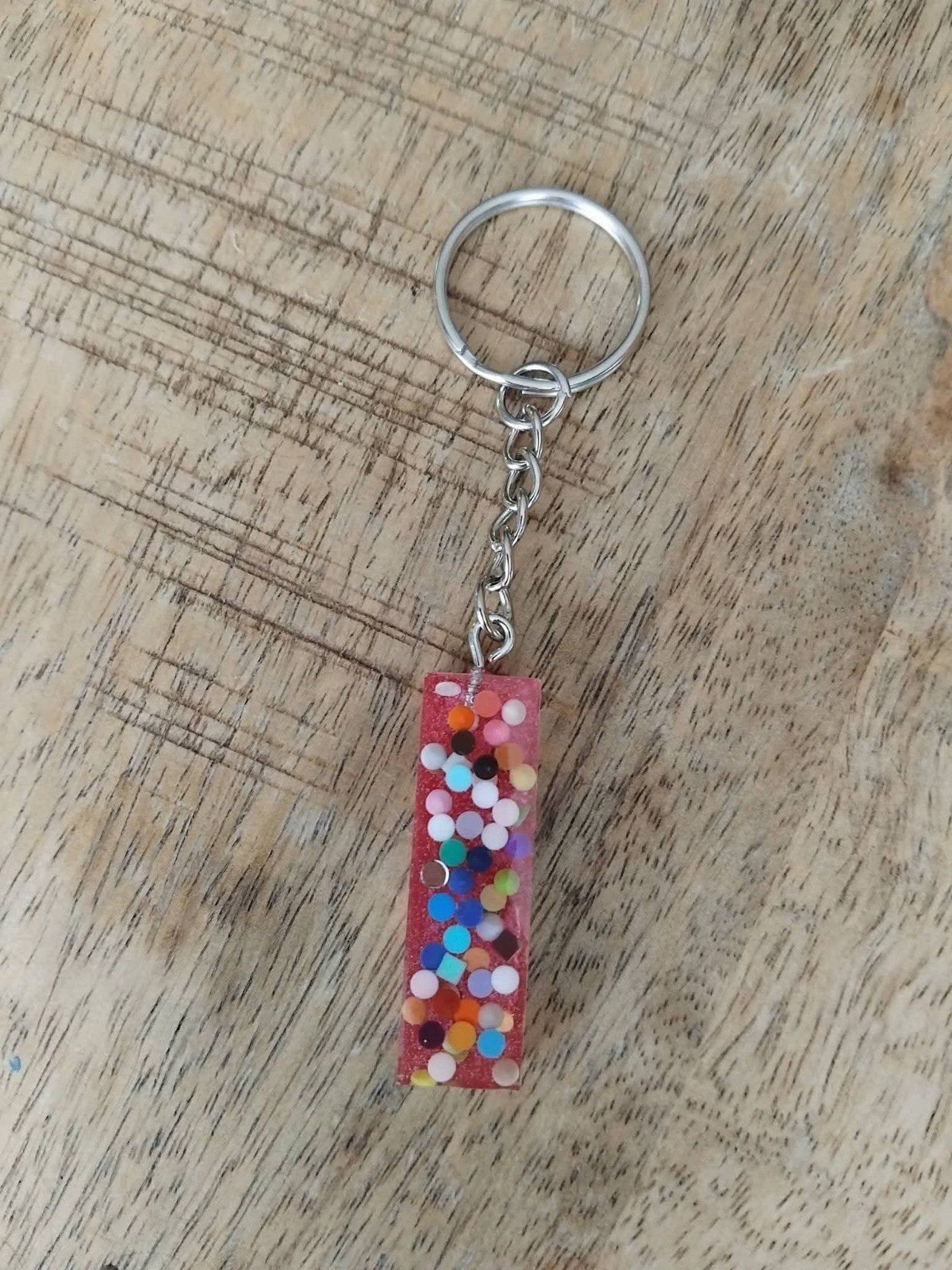 Sleutelhanger met kleurrijke stippen, Ophalen, Nieuw, Overige typen