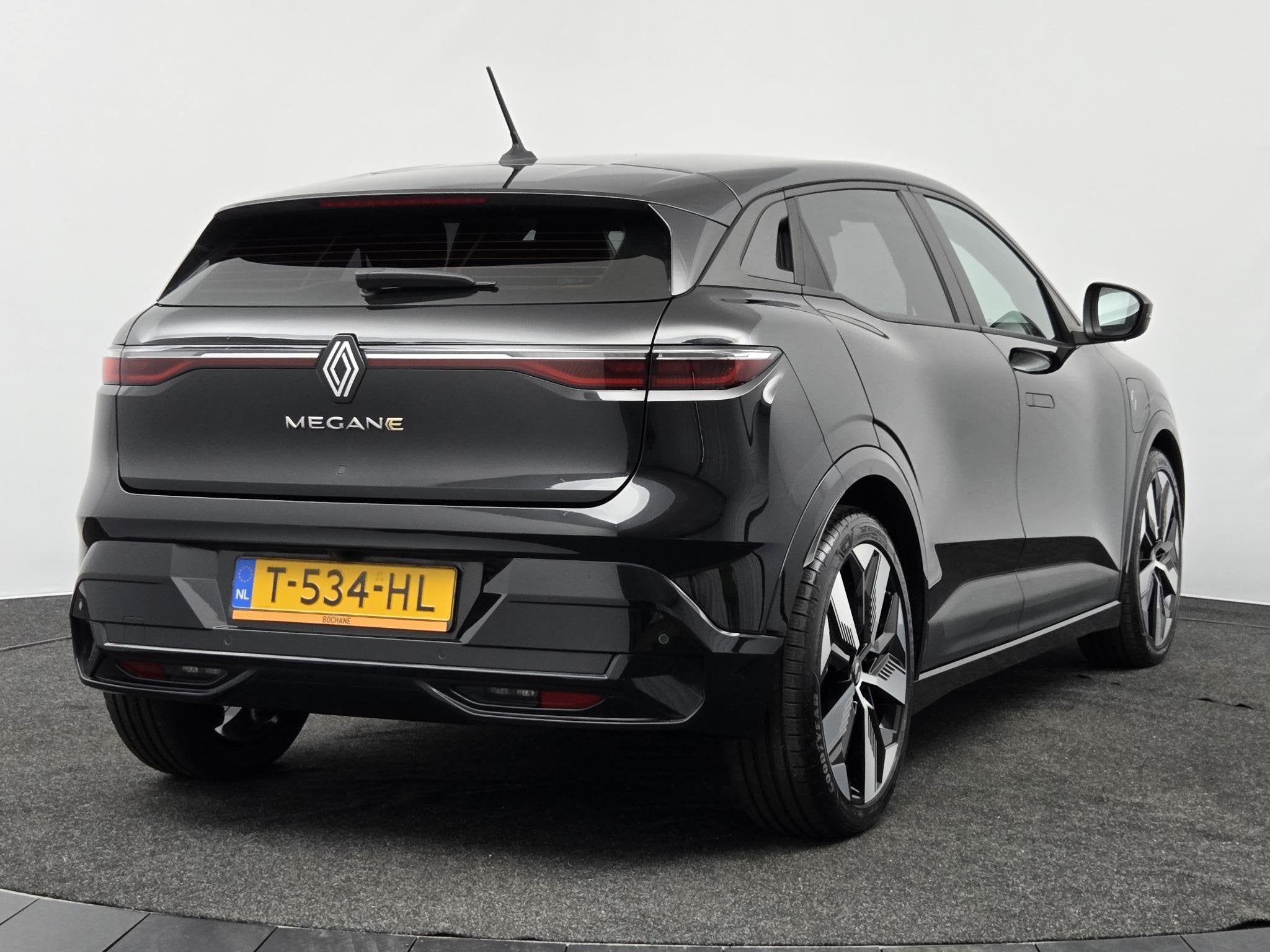 Renault Megane E-Tech EV60 220pk Optimum Charge Equilibre |, Stof, Huisgarantie, Met garantie (alle), Zwart