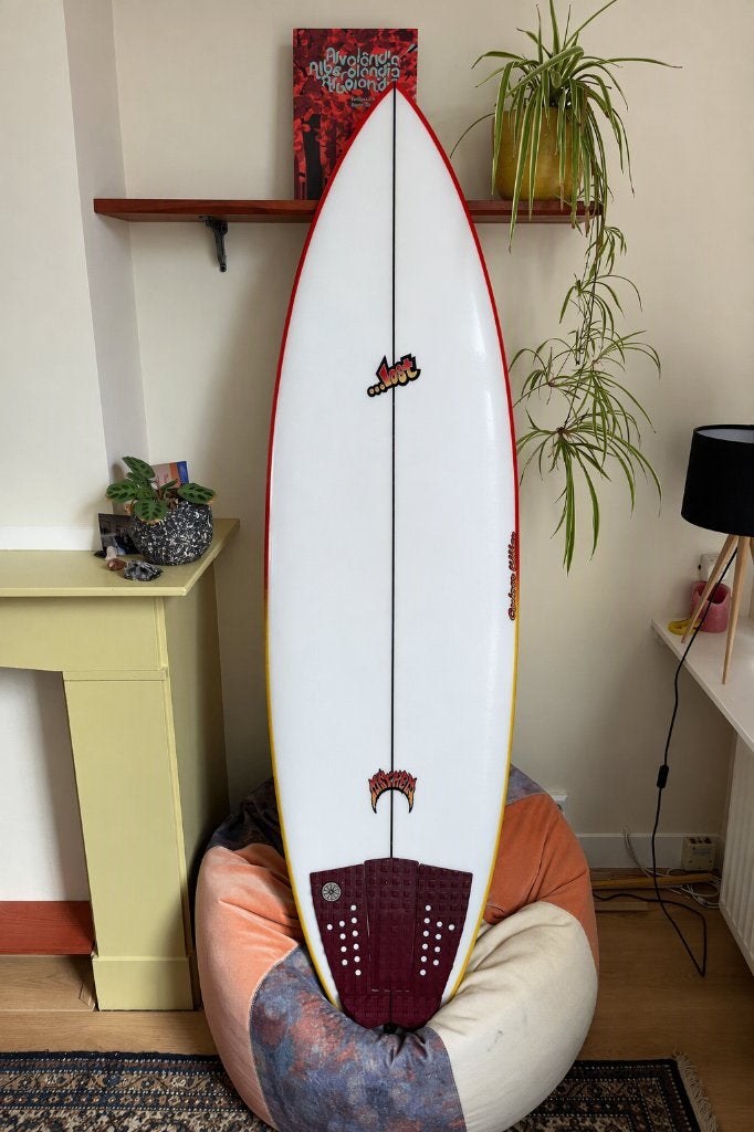 Lost Quiver Killer surfboard 6’0 met tof design (origineel), Watersport en Boten, Ophalen, Zo goed als nieuw, Shortboard