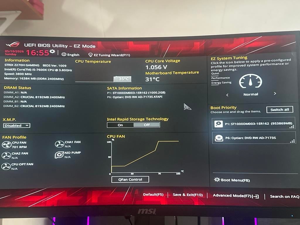PC onderdelen, Computers en Software, Ophalen of Verzenden, Zo goed als nieuw
