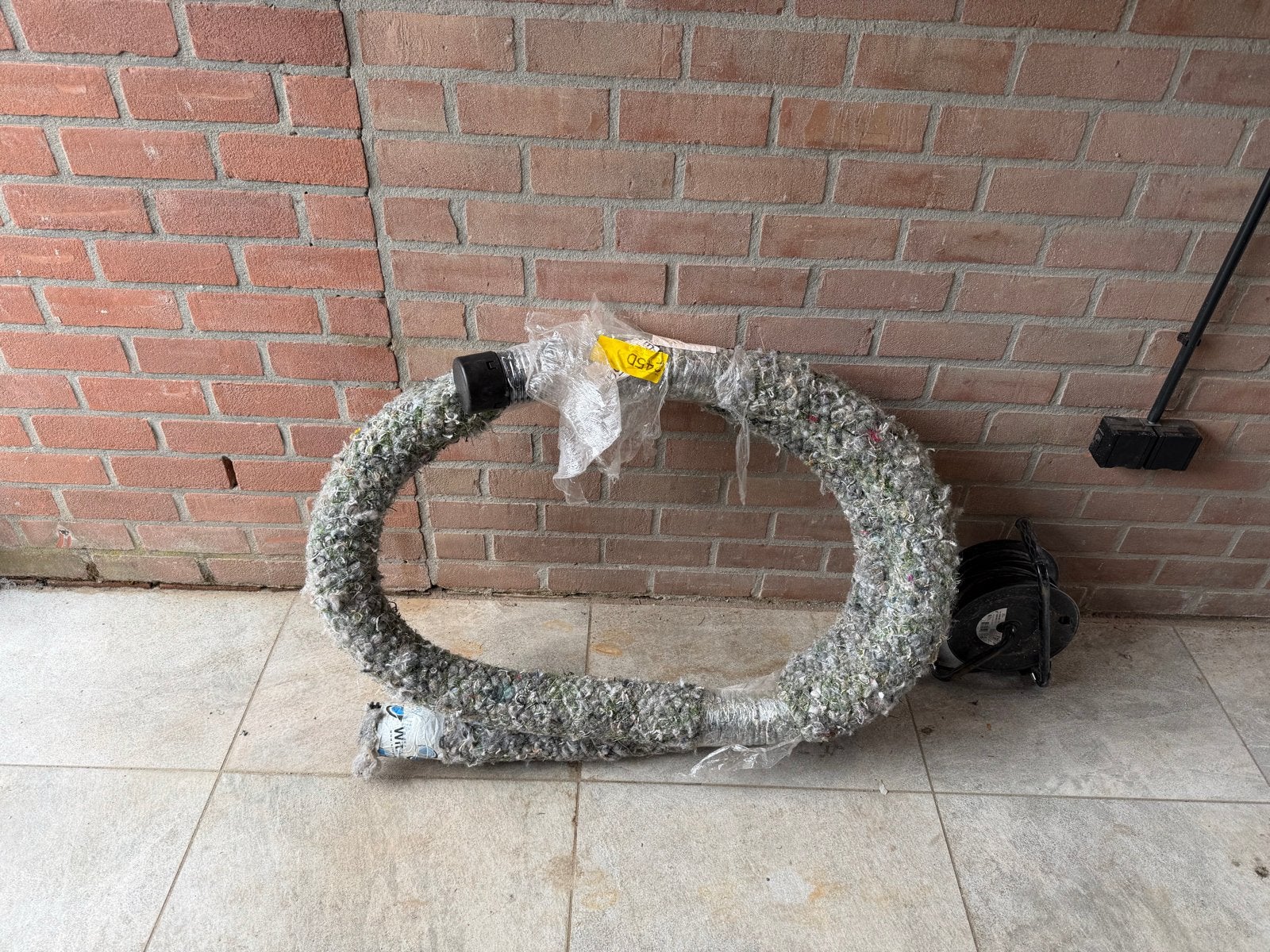 Witway Drainageslang PP450 80mm met afsluitkap, Doe-het-zelf en Verbouw, Buizen en Afvoer, Ophalen, Nieuw, Minder dan 2 meter