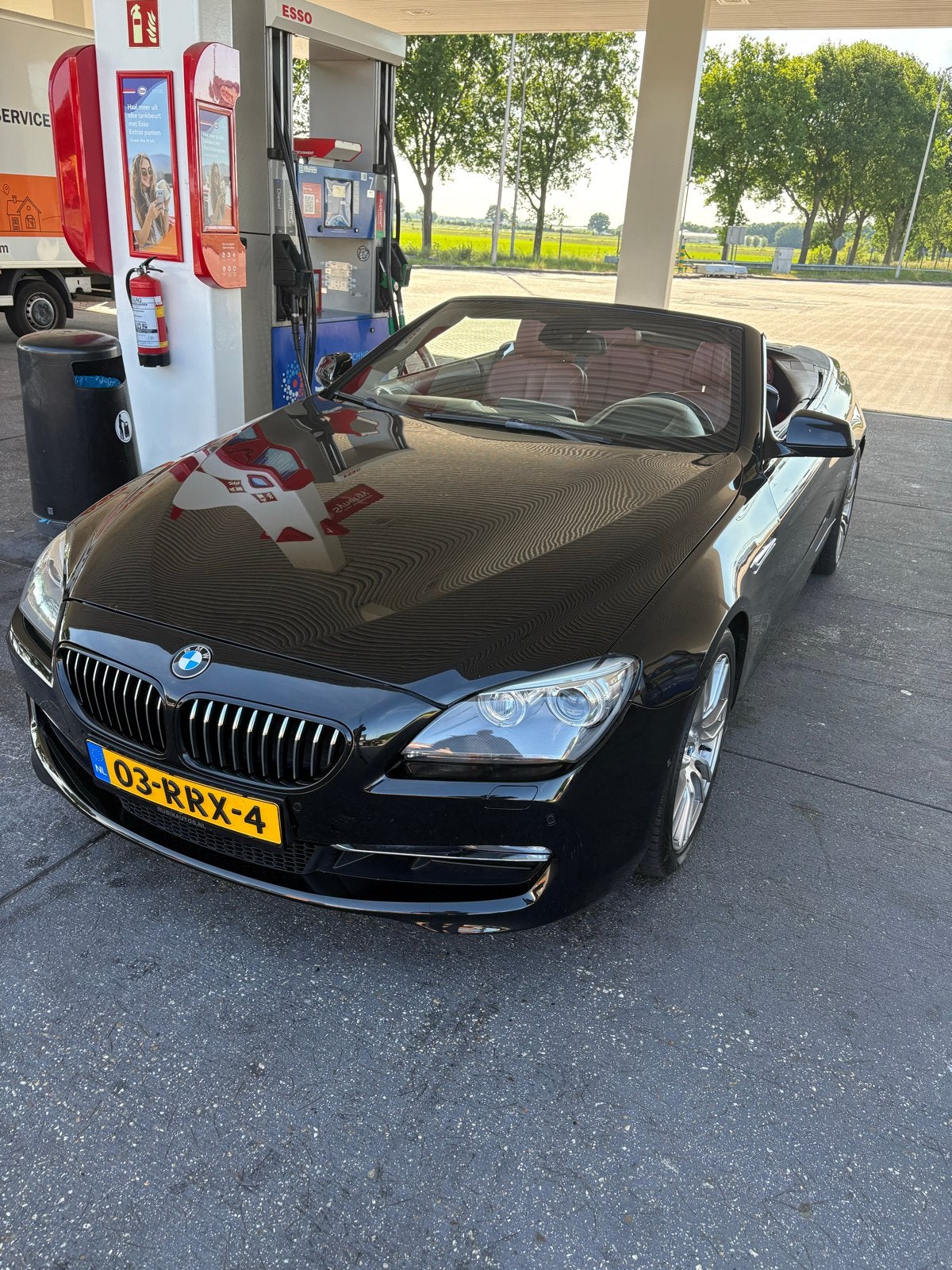 BMW 6-Serie 650I Cabrio 4.4 300KW Aut8 2010 Zwart, Automaat, 8 cilinders, Cabriolet, Leder