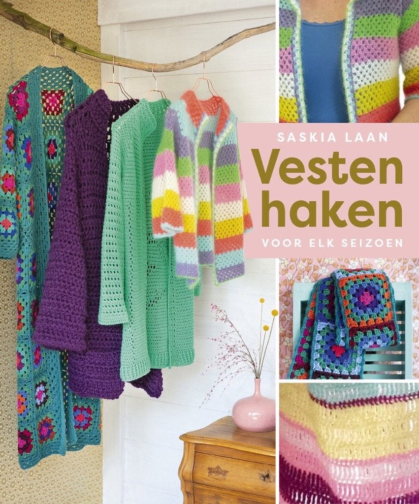 Vesten Haken, Hobby en Vrije tijd, Breien en Haken, Ophalen of Verzenden, Zo goed als nieuw, Haken, Patroon of Boek