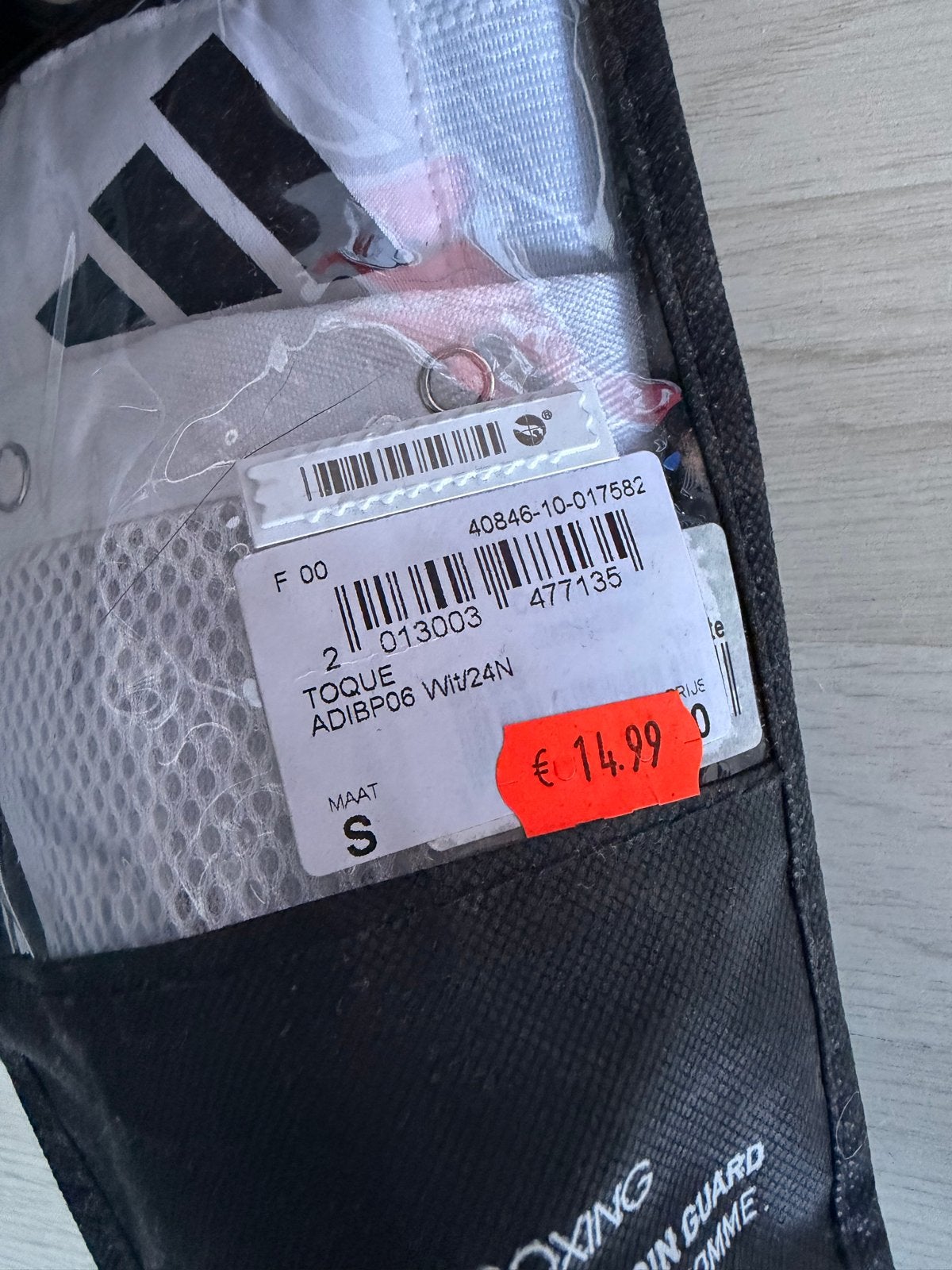 Adidas Tok (Toque) maat S nieuw, Maat S, Ophalen of Verzenden, Nieuw, Vechtsportbescherming