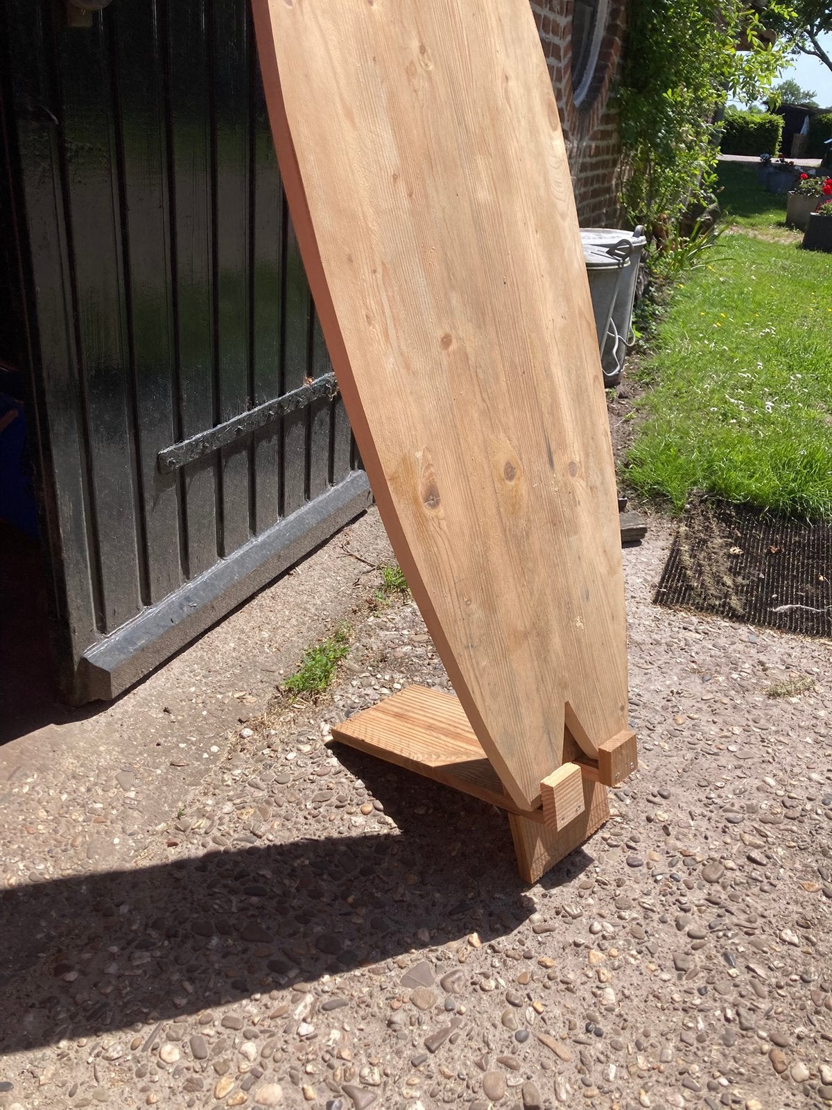 Reclame bord surfboard, Ophalen of Verzenden, Woodwave Projects, Info@woodwaveprojects.nl, Bildtsestraat