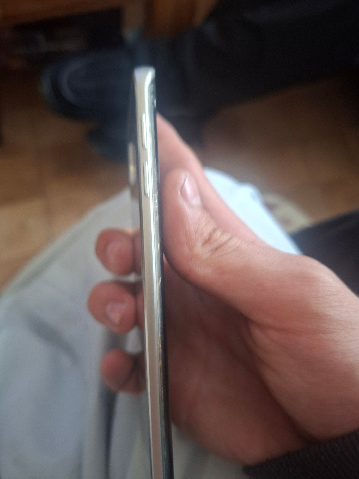 Samsung S4 met beschadigingen, Telecommunicatie, Mobiele telefoons | Samsung, Ophalen, Touchscreen, Niet werkend, Galaxy S2 t/m S9