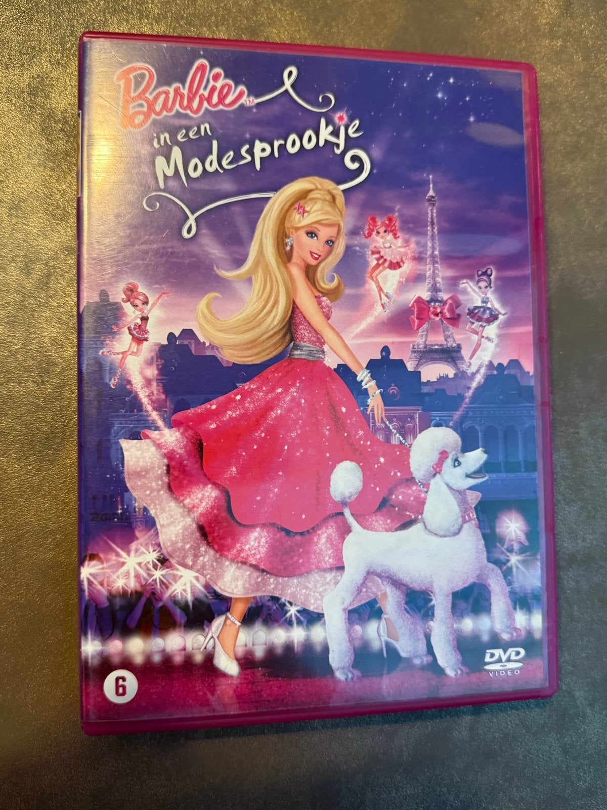 Barbie in een Modesprookje DVD, Animatie, Zo goed als nieuw, Vanaf 6 jaar, Film