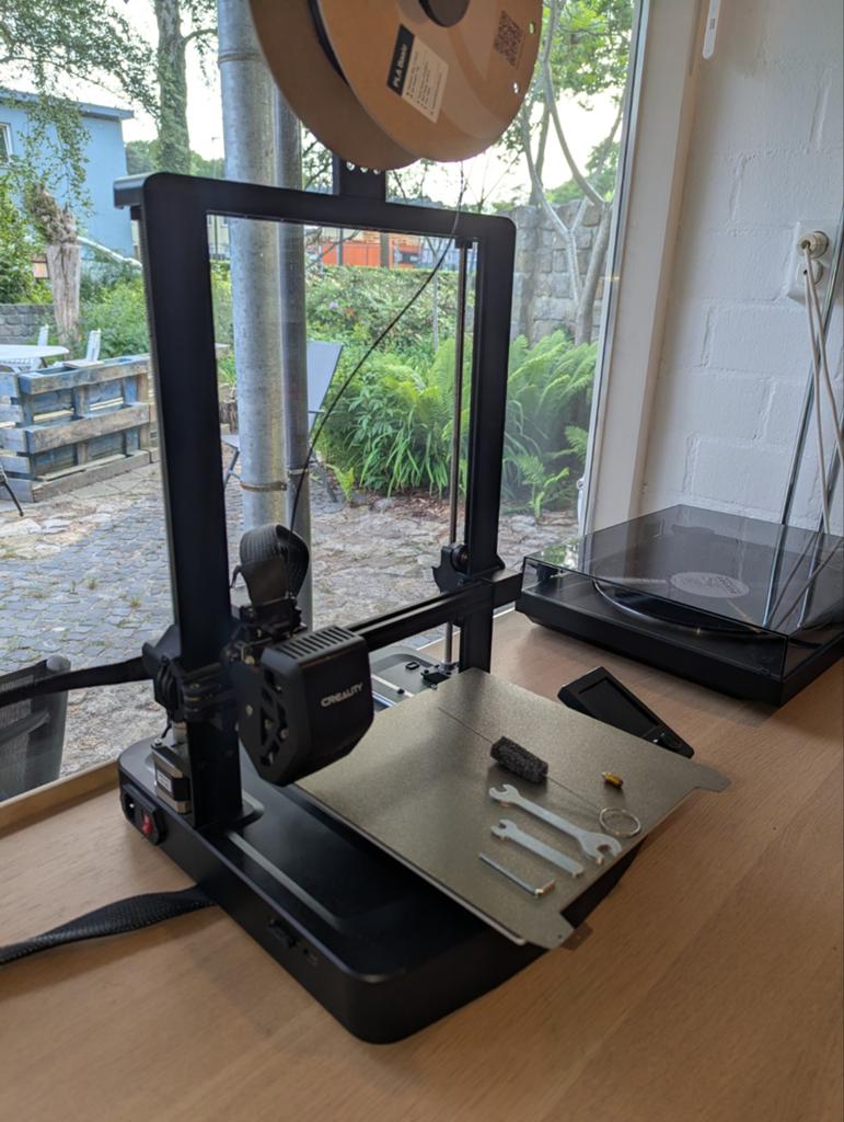 Creality Ender 3 V3 SE 3D-printer - Zo goed als nieuw, Computers en Software, 3D Printers, Ophalen, Zo goed als nieuw, Filament