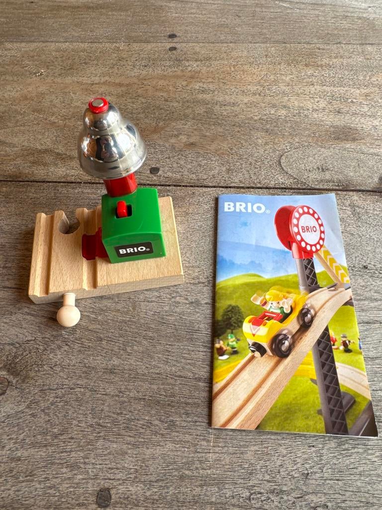 Brio bel voor houten treinbaan, Kinderen en Baby's, Ophalen of Verzenden, Zo goed als nieuw, Jongen of Meisje