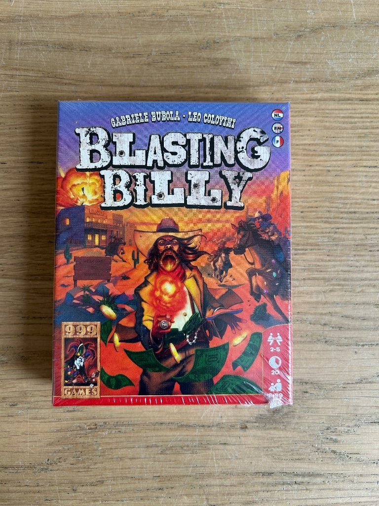 NIEUW | Blasting Billy Kaartspel 999 Games, Ophalen of Verzenden, Nieuw
