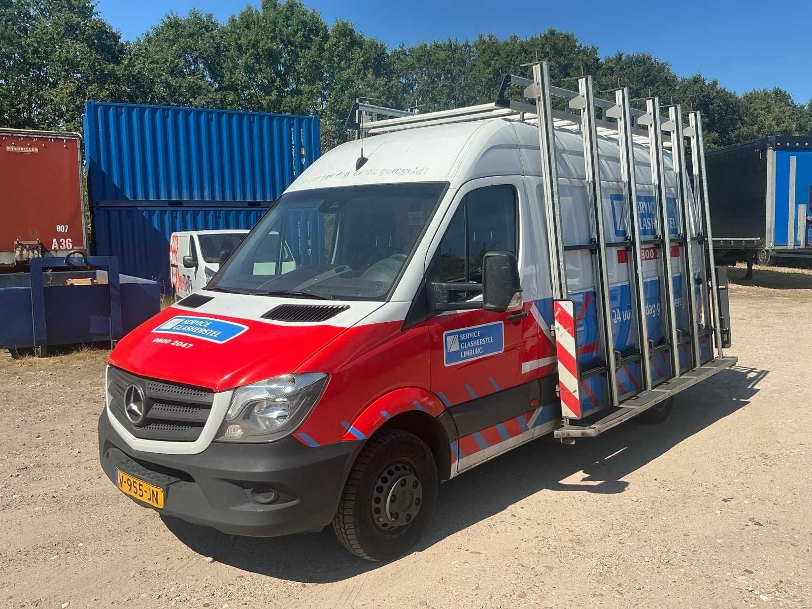 2017 Mercedes-Benz Sprinter 416 2.2 CDI 366 EHD Bedrijfswage, Auto's, Gebruikt, Euro 6, Bedrijf, Diesel