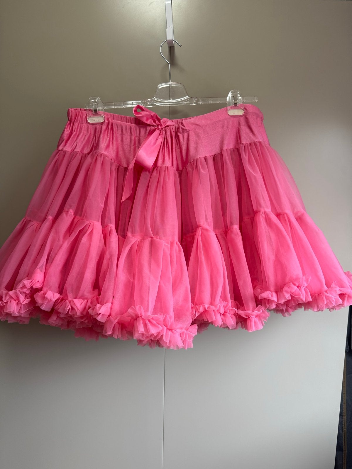 Grote Roze Tule petticoat rok - Mirols - one size tot 54 56, Ophalen of Verzenden, Nieuw, Roze, Rok