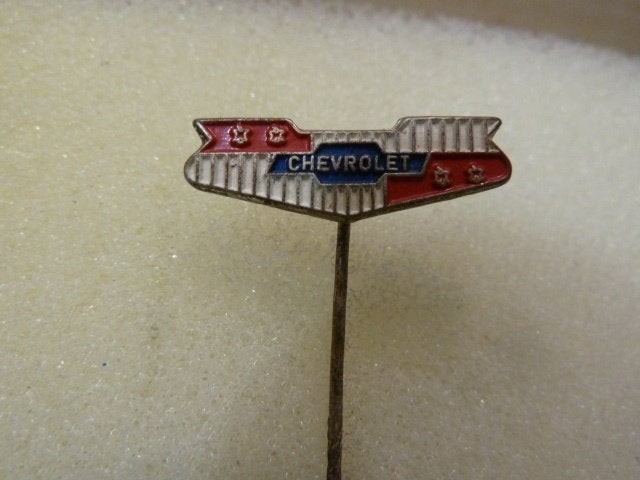 Vintage Chevrolet Speldje, Ophalen of Verzenden, Gebruikt, Merk, Speldje of Pin