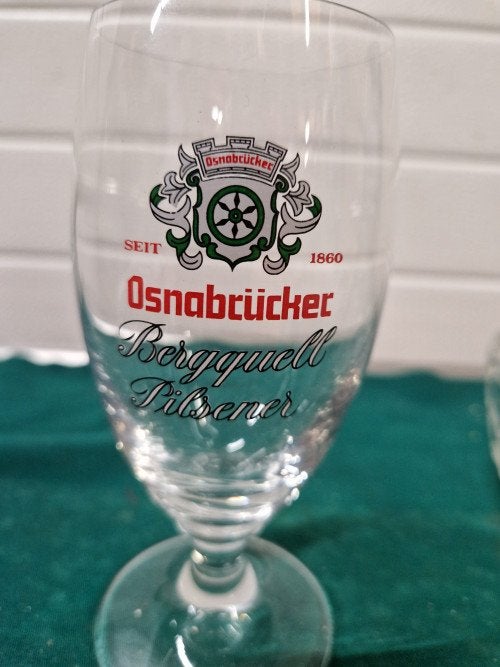 bierglas osnabrucker bergwell pilsener, Verzamelen, Ophalen of Verzenden, 'T Olde Gre-j, Info@toldegrej.nl, Endepoelstraat 20f Didam
