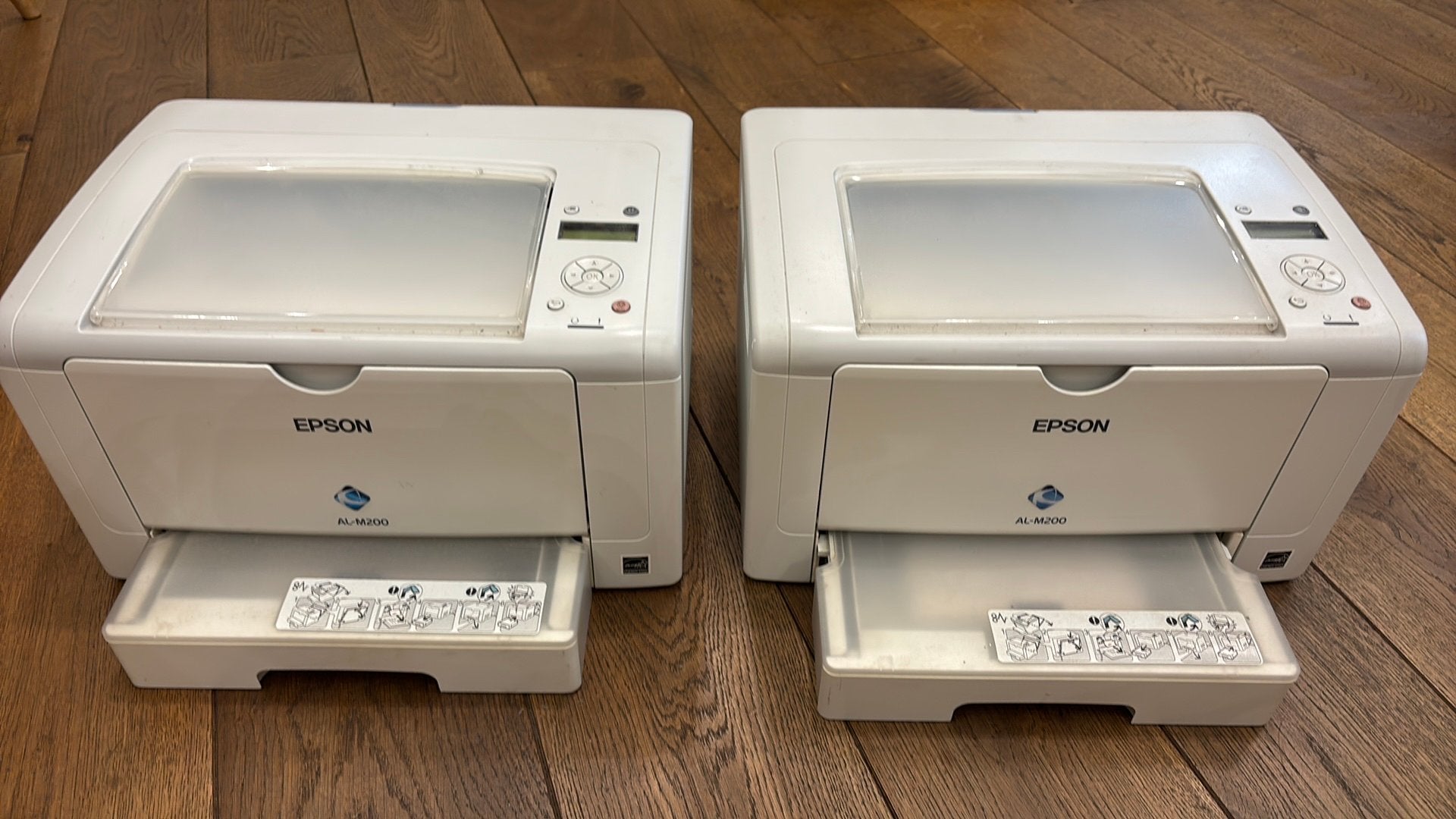 Epson printer type AL-M200 2x, Ophalen, Zwart-en-wit printen, Gebruikt, Printer