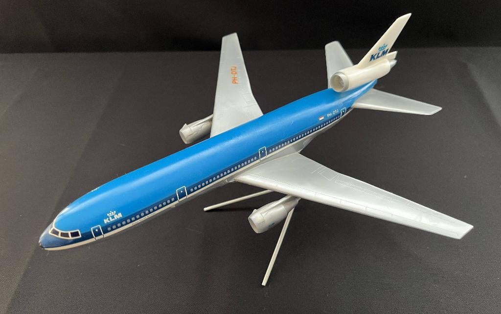 Vintage display model DC-10-30 KLM, van Airplast Milano., Ophalen of Verzenden, Gebruikt, Schaalmodel