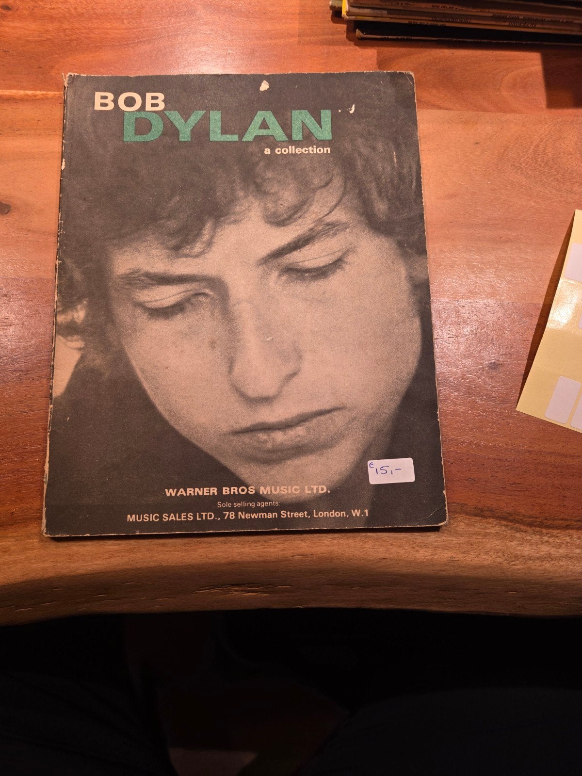 Bob Dylan - A Collection bladmuziek (vintage), Gebruikt, Gitaar, Ophalen of Verzenden, Artiest of Componist
