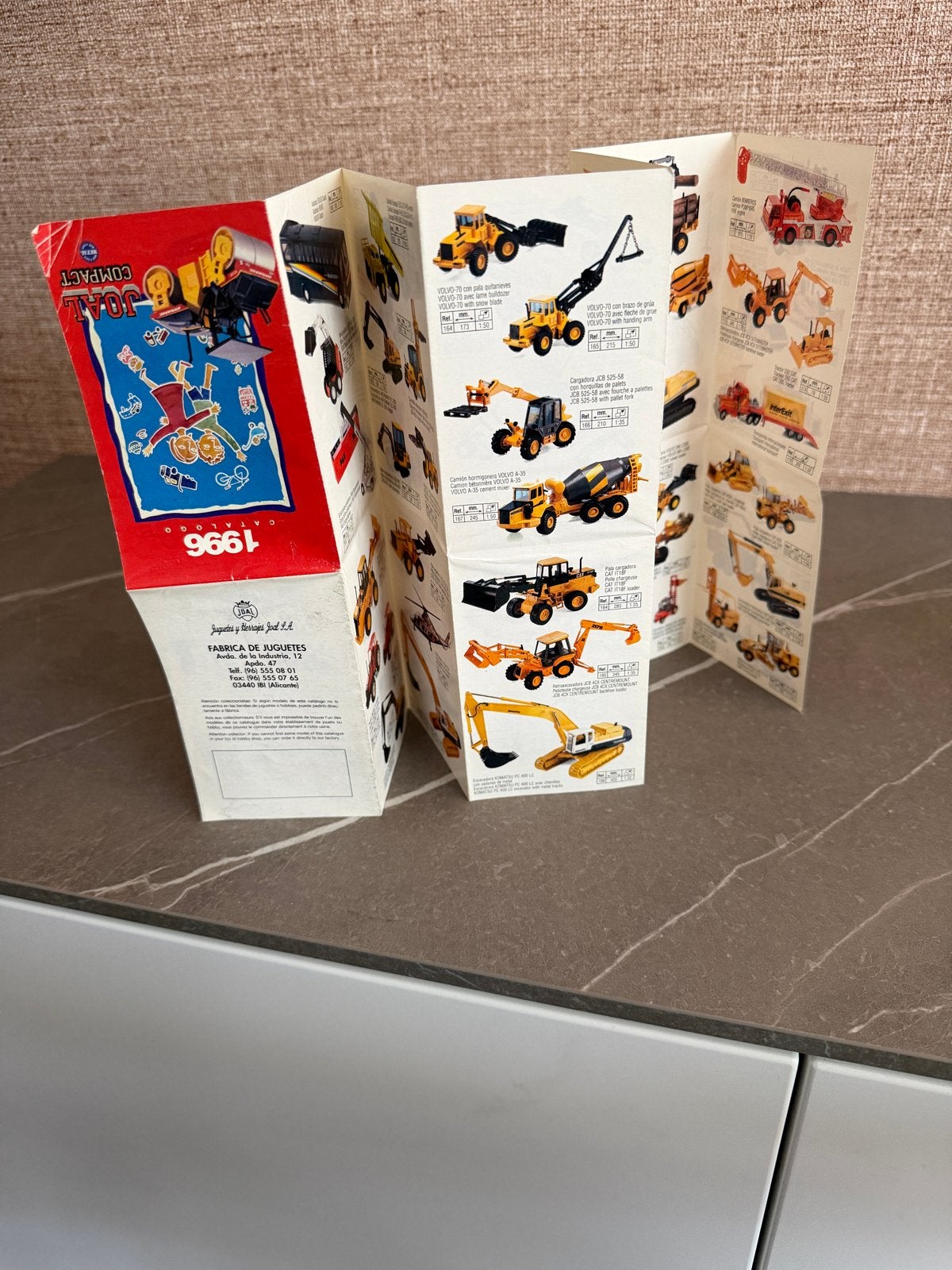 JOAL Compact Catalogus 1996 - Bouwvoertuigen, Boeken, Ophalen of Verzenden, Zo goed als nieuw, Catalogus