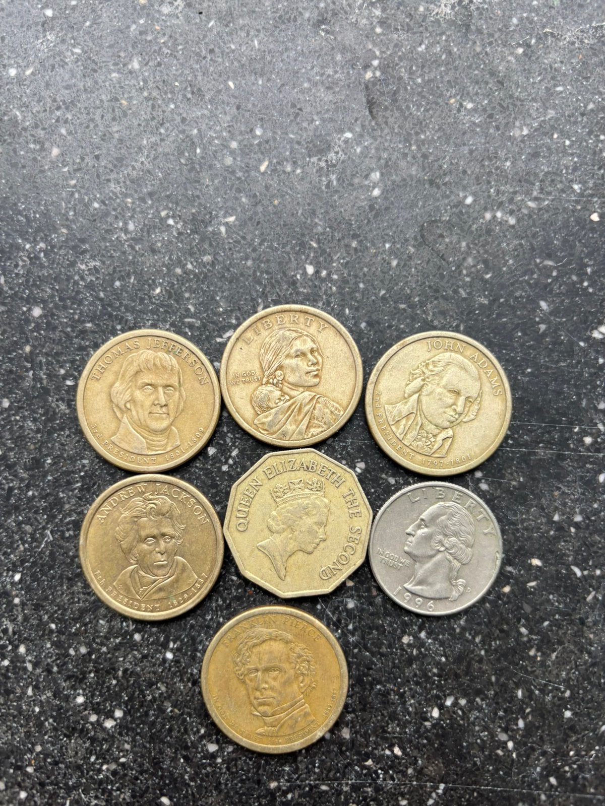 Dollar munten uit Belize en El Salvador, Postzegels en Munten, Ophalen of Verzenden, Overige waardes