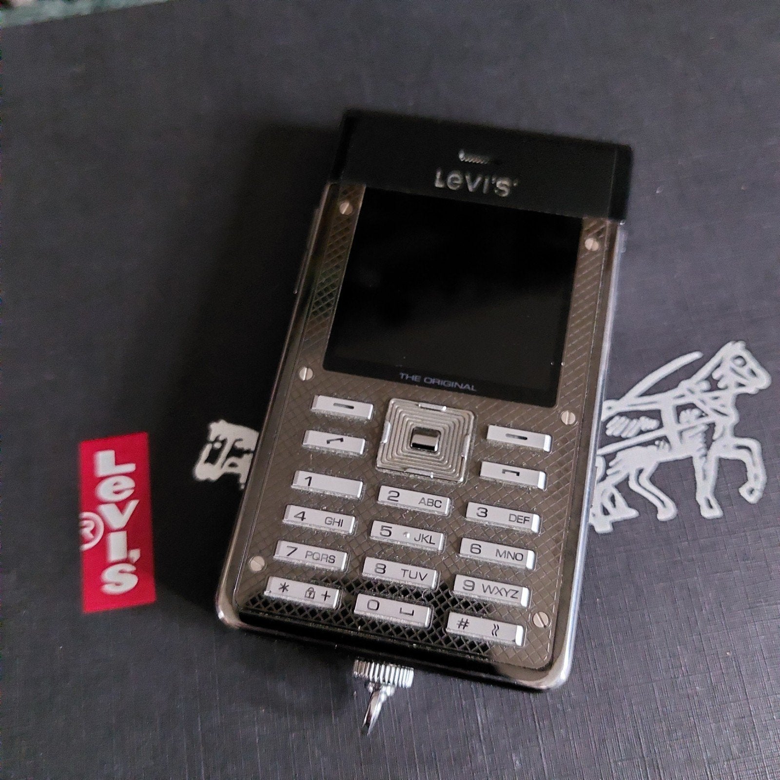 Levis telefoon collectors item samsung gsm, Ophalen of Verzenden, Zwart