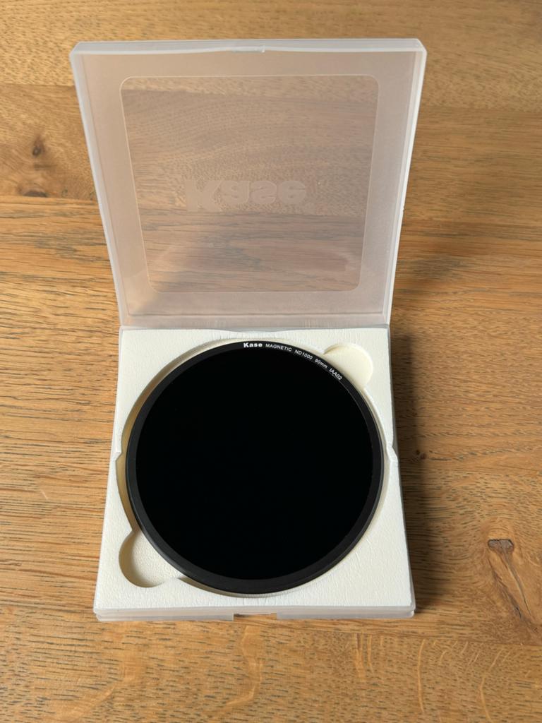 Kase ND1000 (10 stops) magnetisch filter 90mm voor K9 houder, Audio, Tv en Foto, Fotografie | Filters, Overige merken, Overige typen