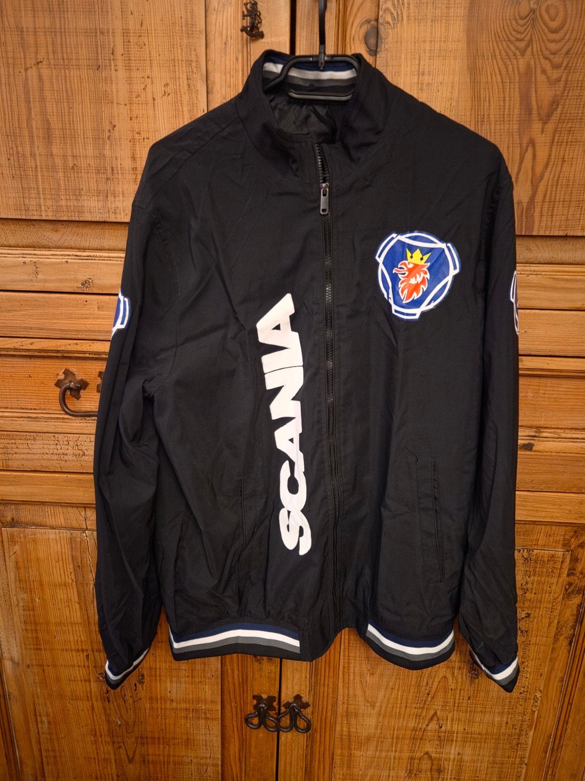 Scania zomerjas 2xl, Zwart, Maat 46/48 (XL) of groter, Scania, Nieuw
