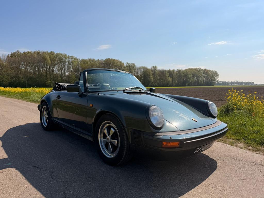 Porsche 911 1983 Groen - volledig rijklaar!, Auto's, Porsche, 1190 kg, Achterwielaandrijving, Overige kleuren, Handgeschakeld