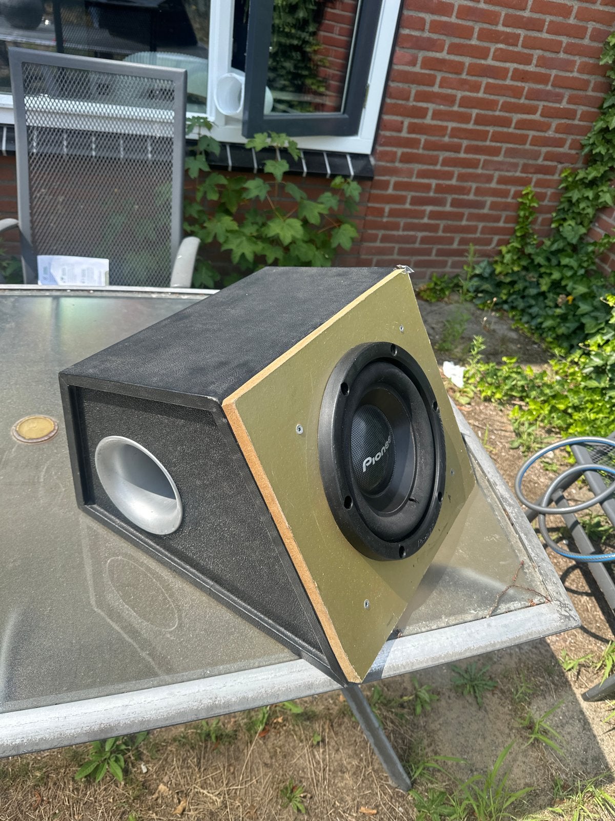 Pioneer Subwoofer 700W (350W RMS) - Werkt goed!, Gebruikt, Subwoofer, Pioneer, Ophalen