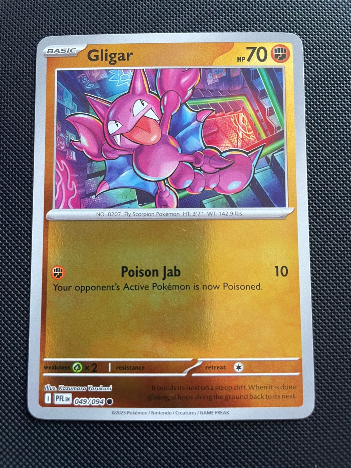 Gligar 049/094 Reverse Holo Phantasmal Flames Packfresh, Ophalen of Verzenden