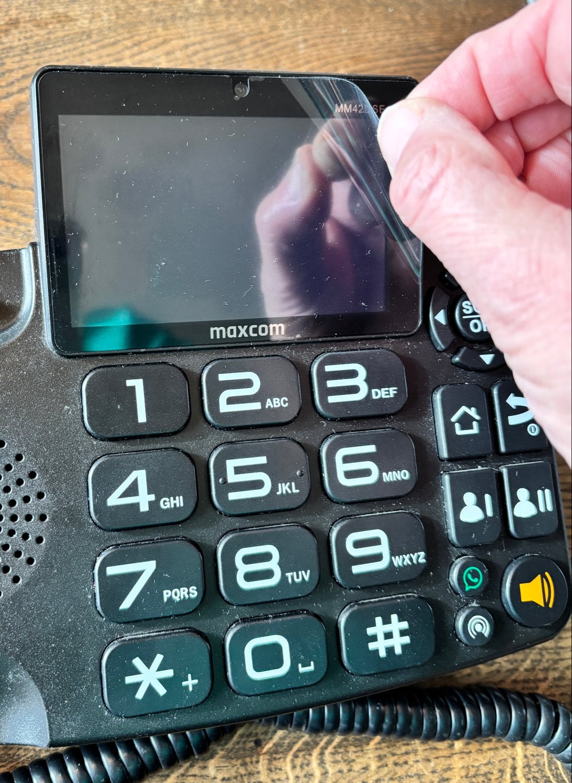 Maxcom MM42D SE Vaste Draadloze Telefoon - Zo goed als nieuw, Ophalen of Verzenden, Zo goed als nieuw