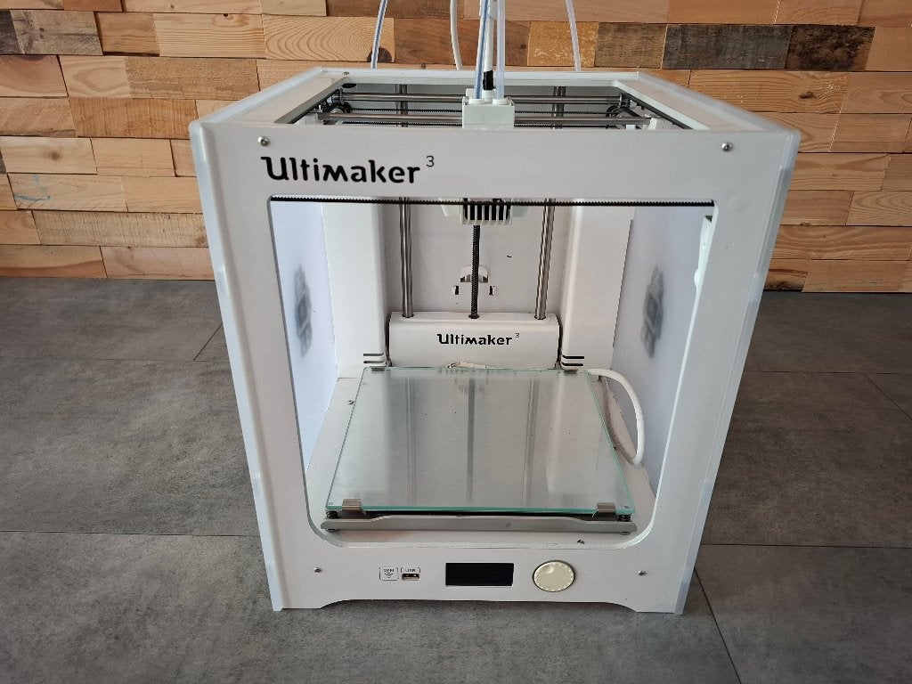 Ultimaker 3 + heel veel filament van FormFutura, Computers en Software, 3D Printers, Ophalen, Gebruikt, Ingebouwde Wi-Fi, Ultimaker