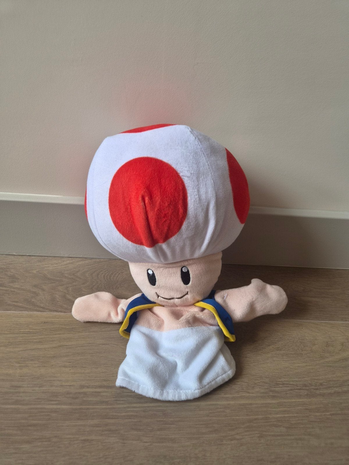 Super Mario Toad Handpop Nintendo, Overige typen, Ophalen of Verzenden, Zo goed als nieuw, Nintendo