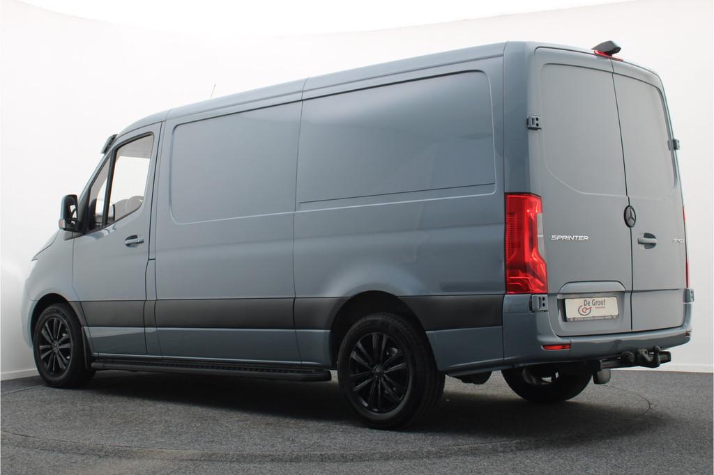 Mercedes-Benz Sprinter 317 CDI Automaat L2H1 3-Zits, Cruise,, Automaat, 12 maanden, Gebruikt, Zwart