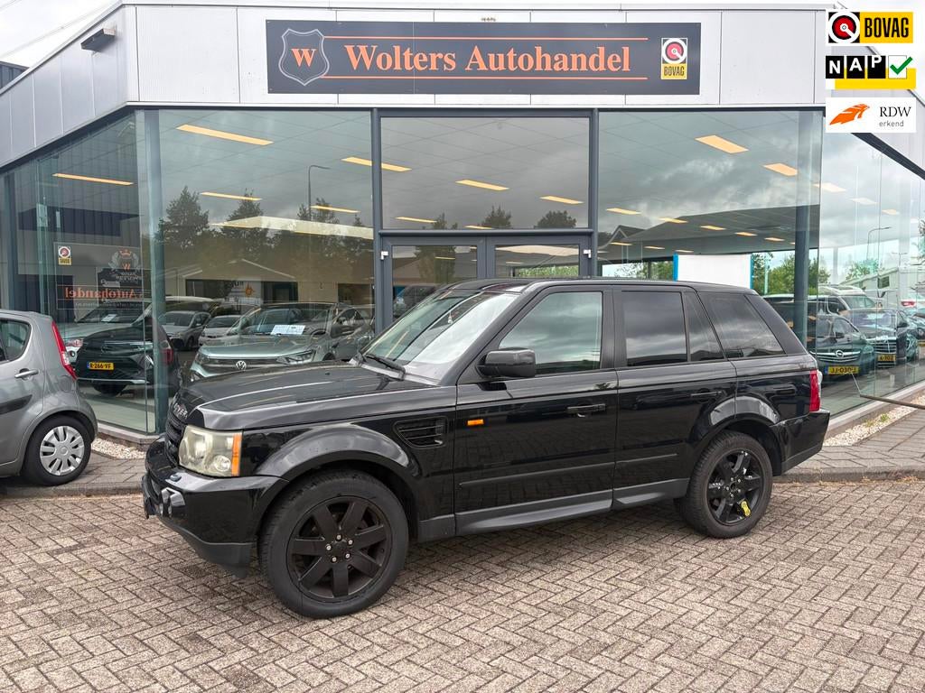 Land Rover Range Rover Sport 2.7 TdV6 SE, Automaat, 2430 kg, 313 €/maand, Zwart
