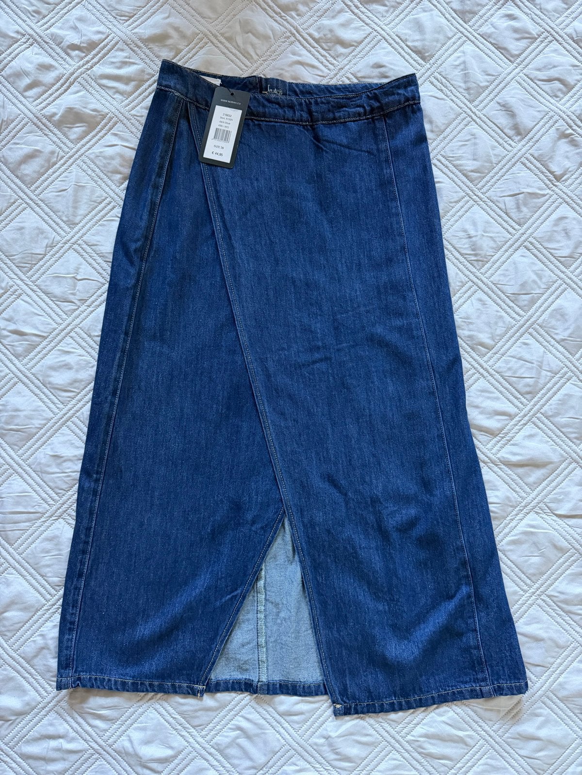 Nieuwe Norah spijkerrok - donkerblauw, maat 36, Kleding | Dames, Blauw, Nieuw, Ophalen of Verzenden, Maat 36 (S)