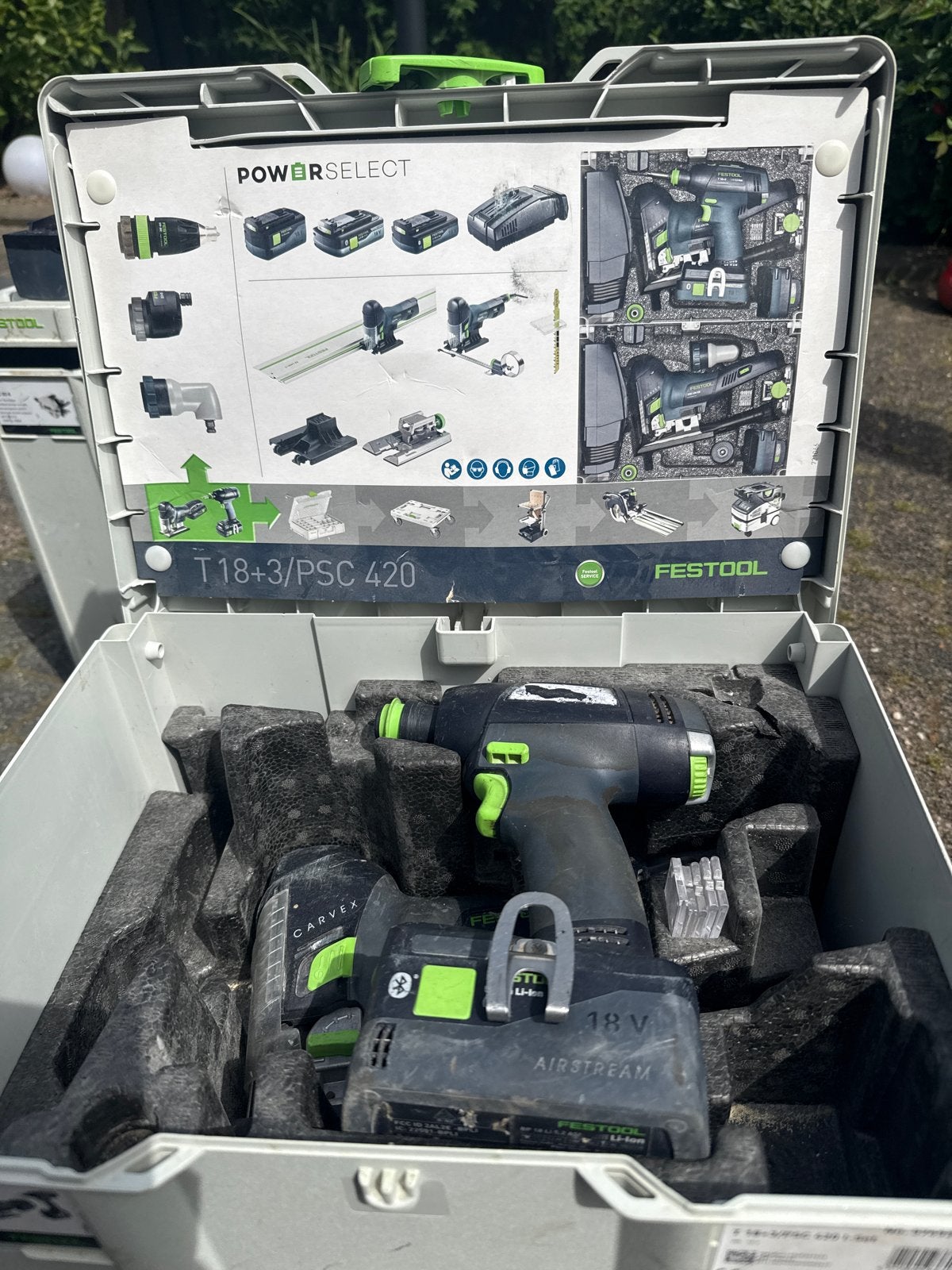 Festool T18+3/PSC 420 Li 5,2-Set Boor- en Schroefmachine, Ophalen, Variabele snelheid, Boor- en Schroefmachine, Gebruikt