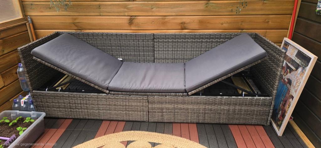 Te koop loungeset, Ophalen