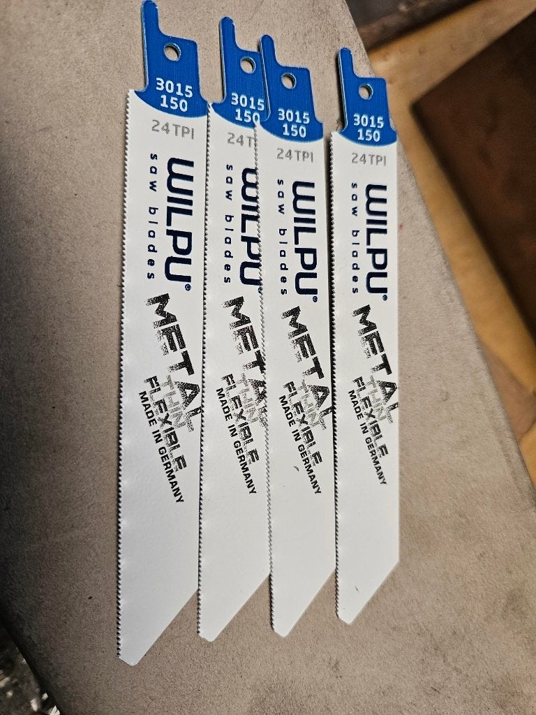 Wilpu 3015/150 reciprozaagblad voor blik tot 1,2 mm., Ophalen, 70 mm of meer, Nieuw, Nn