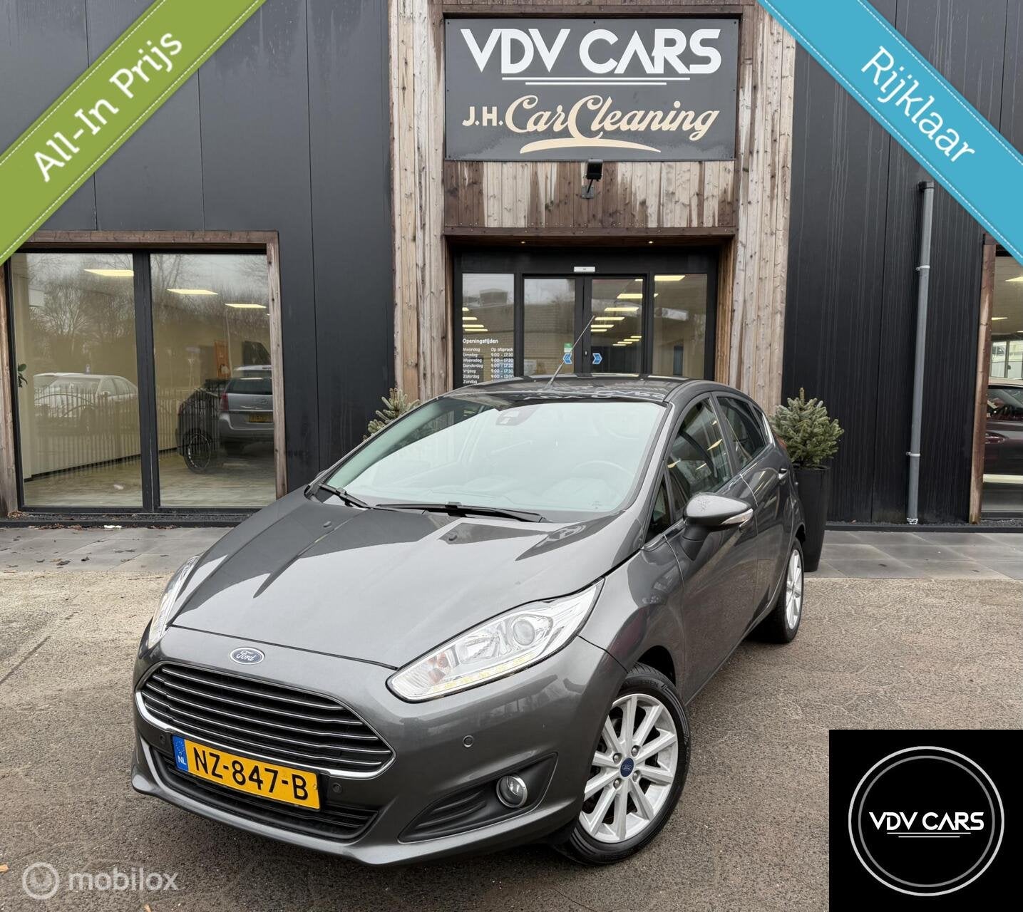 Ford Fiesta 1.0 EcoBoost Titanium NWE Motor | Clima | Cruise, Auto's, Voorwielaandrijving, 101 pk, Euro 6, 23 km/l