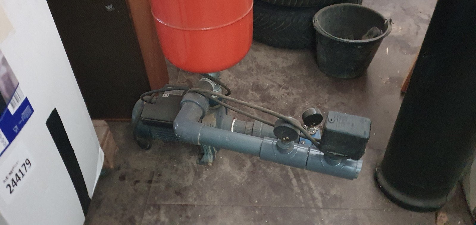 Zware Water tuinberegenings pomp hydrofoor, Ophalen, Gebruikt, Elektrisch, Hydrofoorpomp
