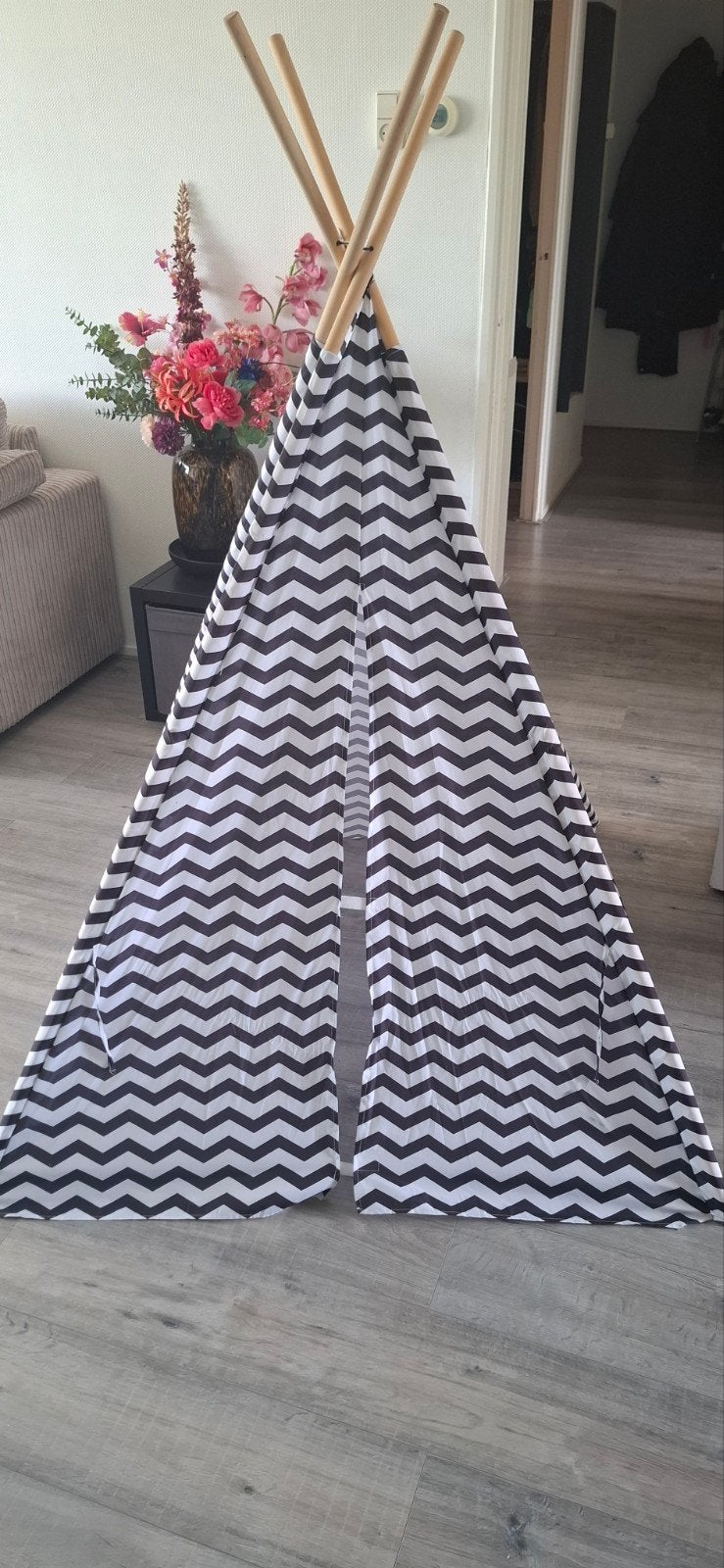 Tipi tent voor kinderen, Ophalen, Gebruikt