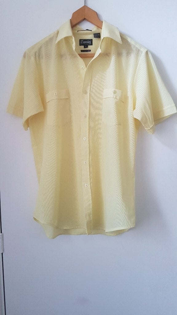 Gele overhemd, maat M/L Merk Townsley, Ophalen of Verzenden, Nieuw, Maat 38/40 (M)