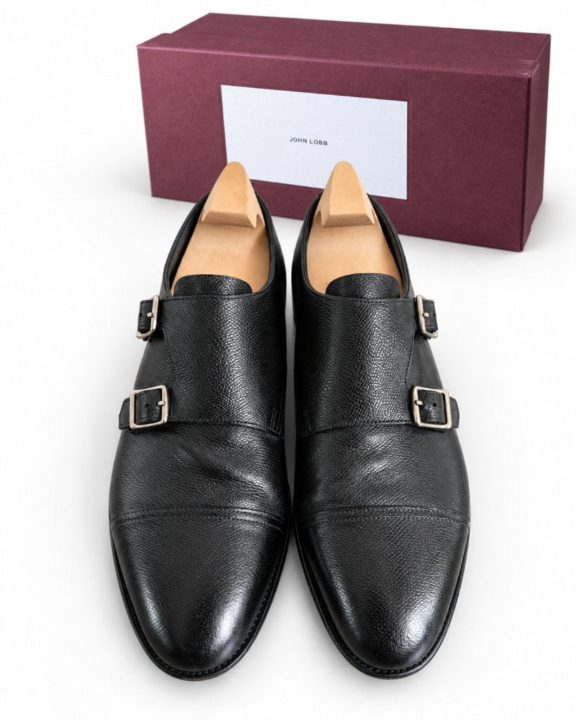 John Lobb William dames schoenen maat 40 / UK 7, Zwart, Overige typen, Ophalen of Verzenden, Zo goed als nieuw