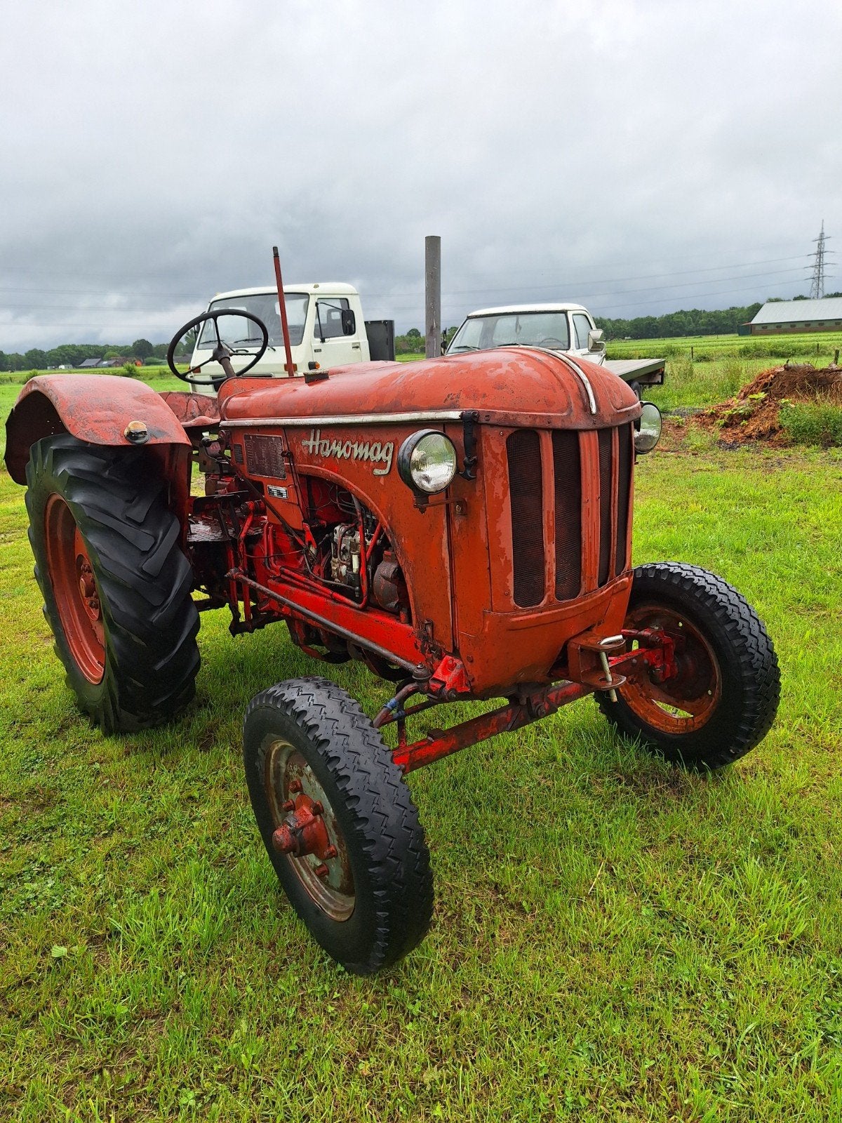 Hanomag r 430 & ford 3000, Zakelijke goederen, Agrarisch | Tractoren, Overige merken, Tot 2500, Oldtimer, Ophalen of Verzenden